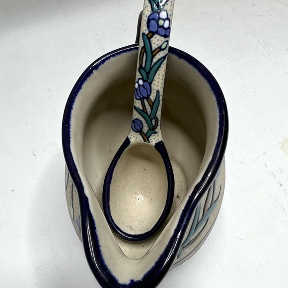 Javier Servin Mexico Gravy Boat & Serving Spoon - Picture 7 of 7